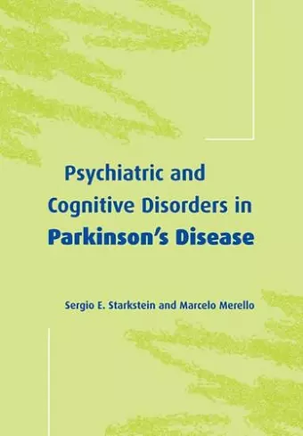 Psychiatric and Cognitive Disorders in Parkinson's Disease cover