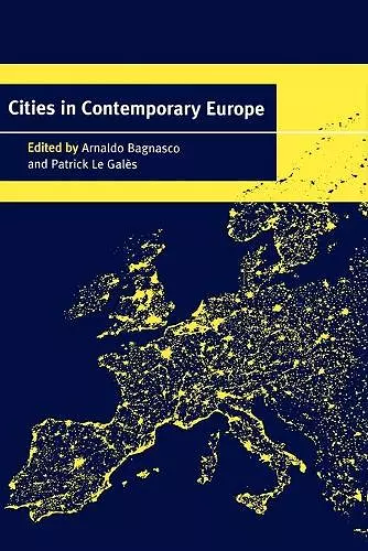 Cities in Contemporary Europe cover