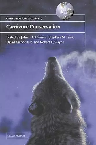 Carnivore Conservation cover