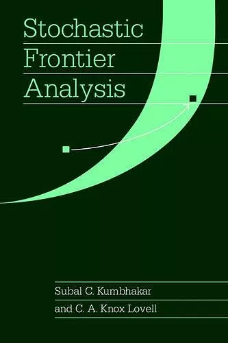 Stochastic Frontier Analysis cover