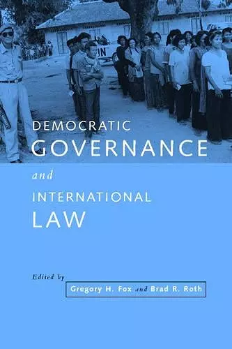 Democratic Governance and International Law cover