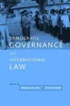 Democratic Governance and International Law cover