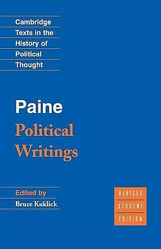 Paine: Political Writings cover