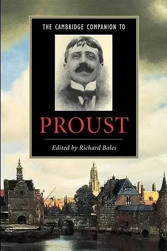 The Cambridge Companion to Proust cover