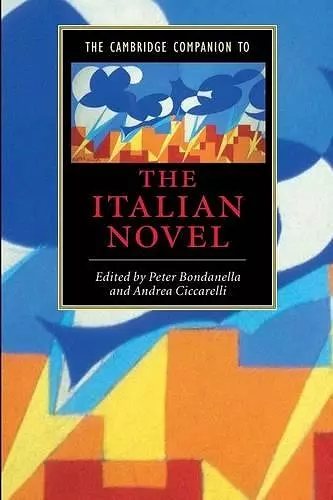 The Cambridge Companion to the Italian Novel cover