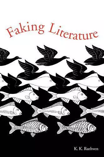 Faking Literature cover