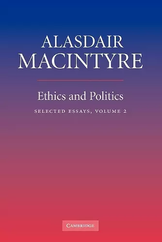 Ethics and Politics: Volume 2 cover