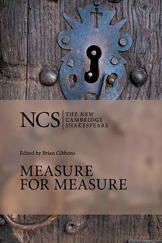 Measure for Measure cover