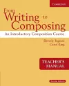 From Writing to Composing Teacher's Manual cover