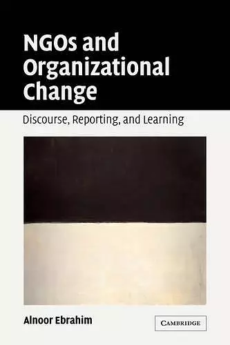 NGOs and Organizational Change cover