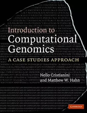 Introduction to Computational Genomics cover