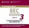 Cambridge BEC Higher 3 Audio CD cover
