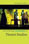 The Cambridge Introduction to Theatre Studies cover