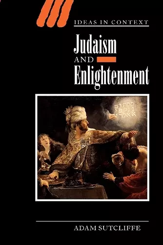 Judaism and Enlightenment cover