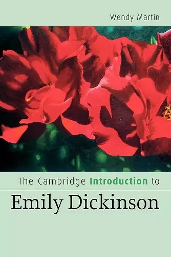 The Cambridge Introduction to Emily Dickinson cover