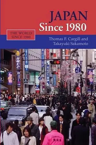 Japan since 1980 cover