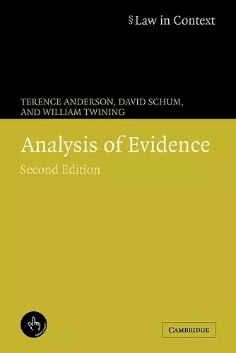 Analysis of Evidence cover