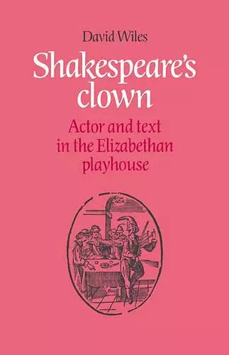 Shakespeare's Clown cover