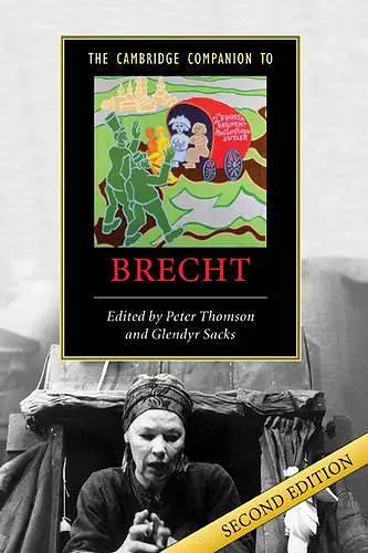 The Cambridge Companion to Brecht cover