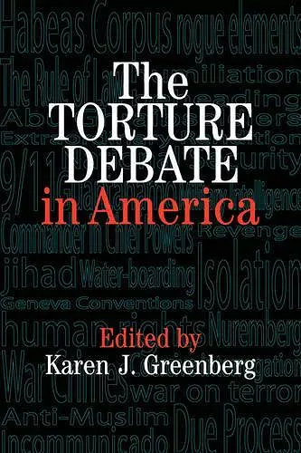 The Torture Debate in America cover