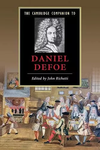 The Cambridge Companion to Daniel Defoe cover