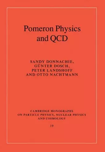 Pomeron Physics and QCD cover