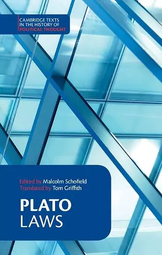 Plato: Laws cover