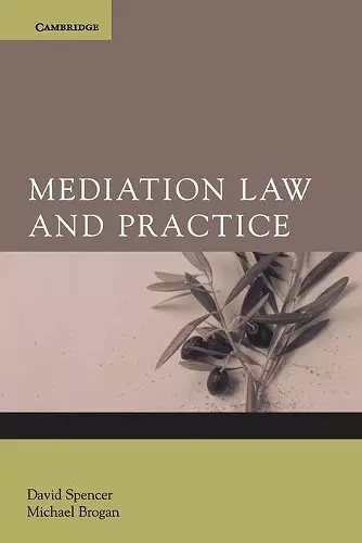 Mediation Law and Practice cover