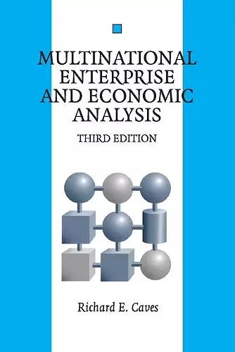 Multinational Enterprise and Economic Analysis cover