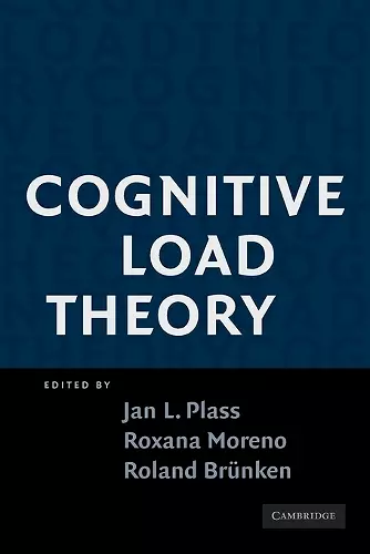 Cognitive Load Theory cover