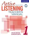 Active Listening 1 Teacher's Manual with Audio CD cover