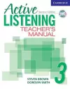 Active Listening 3 Teacher's Manual with Audio CD cover