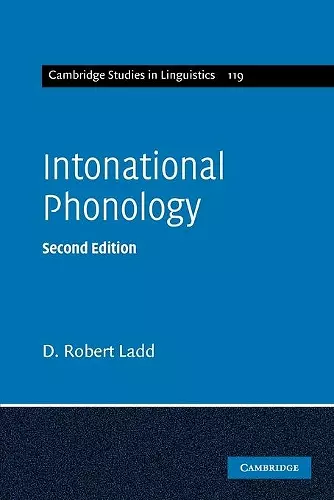 Intonational Phonology cover