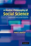 A Realist Philosophy of Social Science cover