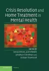 Crisis Resolution and Home Treatment in Mental Health cover