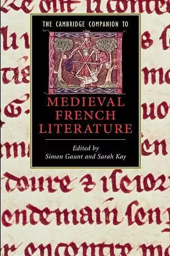 The Cambridge Companion to Medieval French Literature cover