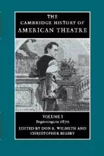 The Cambridge History of American Theatre cover