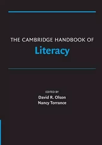 The Cambridge Handbook of Literacy cover