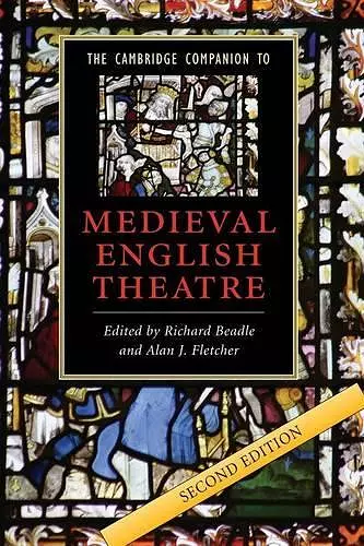 The Cambridge Companion to Medieval English Theatre cover