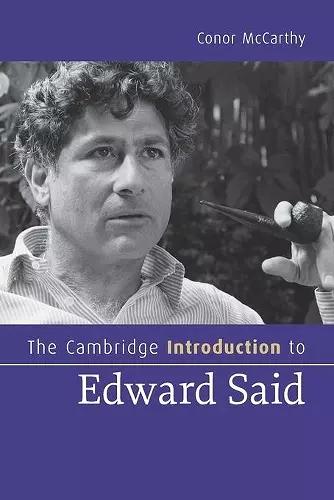 The Cambridge Introduction to Edward Said cover