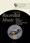 The Cambridge Companion to Recorded Music cover