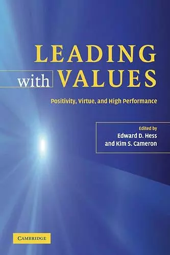 Leading with Values cover