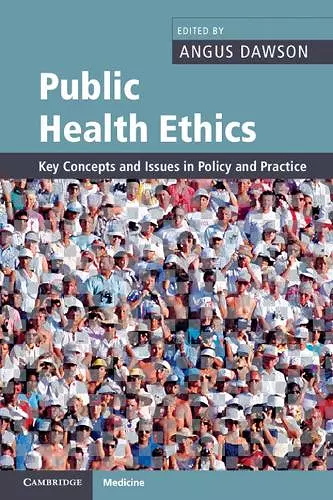 Public Health Ethics cover