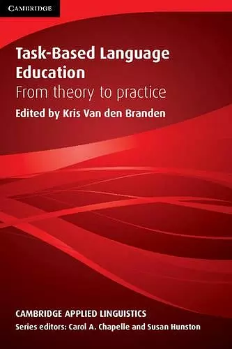 Task-Based Language Education cover