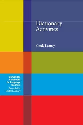 Dictionary Activities cover