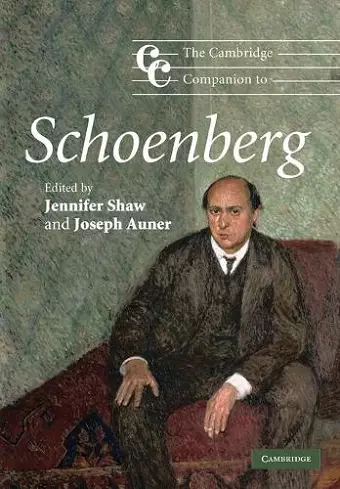 The Cambridge Companion to Schoenberg cover