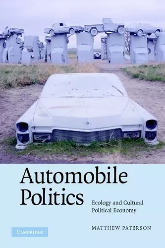 Automobile Politics cover