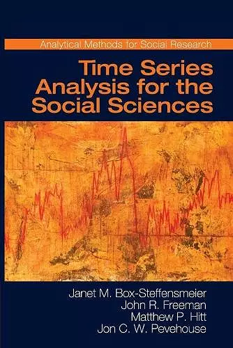 Time Series Analysis for the Social Sciences cover