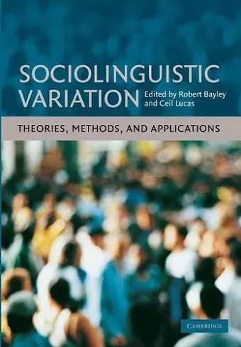 Sociolinguistic Variation cover