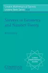 Surveys in Geometry and Number Theory cover